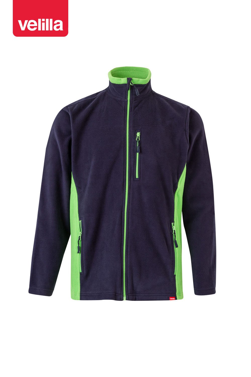 Chaqueta polar bicolor